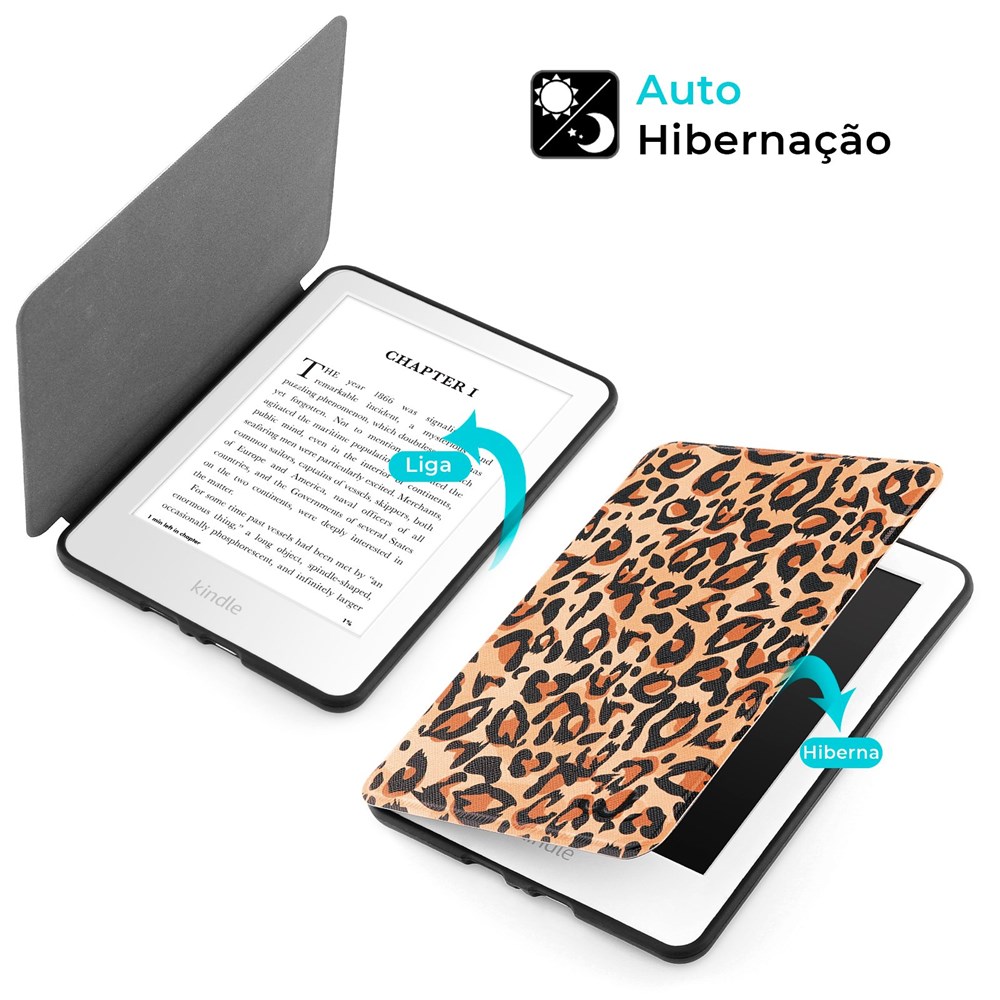 Capa Kindle Paperwhite à Prova D'água WB - Ultra Leve Auto Hibernação