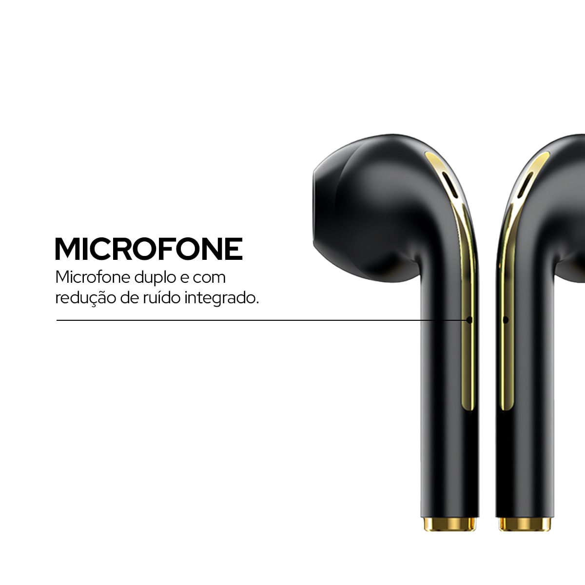 Fone de ouvido Bluetooth WB Pods
